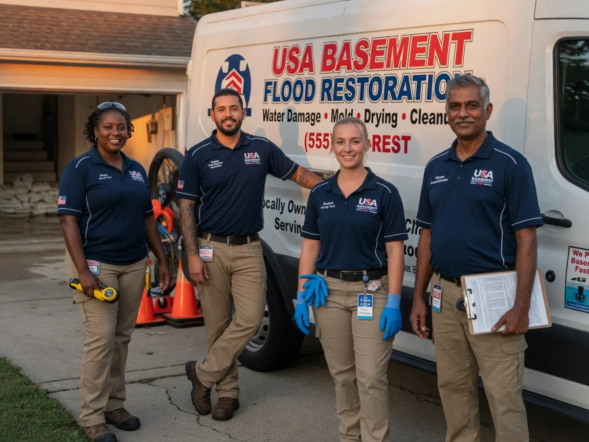Basement Flood Cleanup company in Pecan Gap, TX