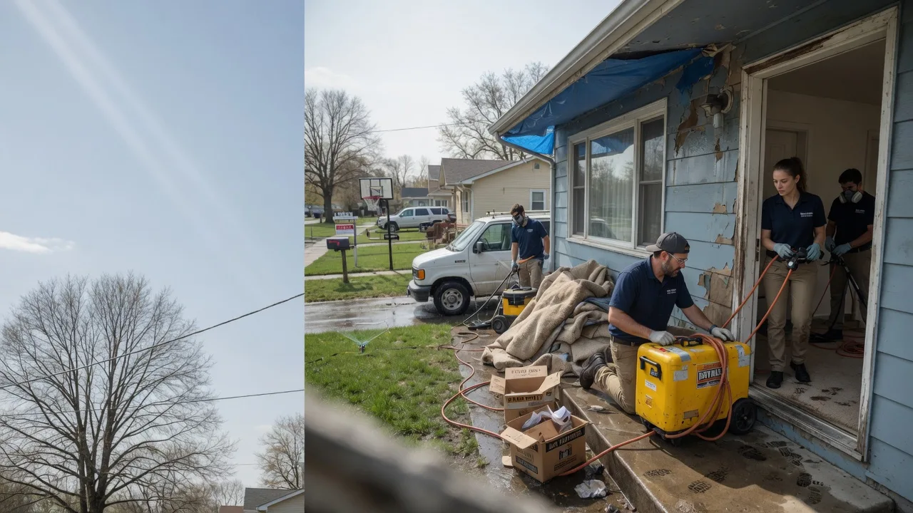 Basement Flood Cleanup in Pecan Gap, TX near me